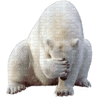 dolceluna polar bear deco fantasy winter - zdarma png