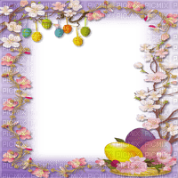 easter frame deco - δωρεάν png