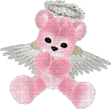 sparkly angel bear - Free animated GIF