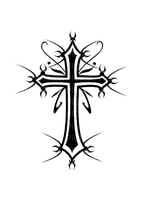 Gothic Cross - PNG gratuit