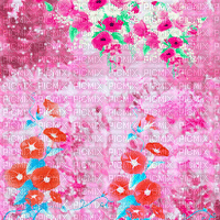 BG  spring.flow.pink.idca - GIF animado gratis