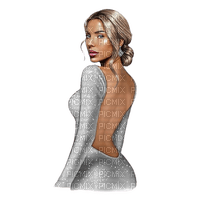 Woman Silver Beige - Bogusia - Free PNG