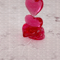 Background Jelly Hearts - Бесплатный анимированный гифка