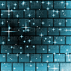 ladrillo azul - GIF animado grátis