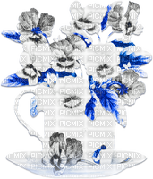 soave deco flowers spring vintage cup vase - бесплатно png