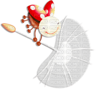 soave  ladybug deco red - 免费PNG