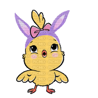 easter chick - Animovaný GIF zadarmo