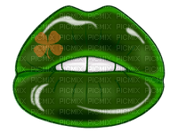 Kaz_Creations St.Patricks Day Deco Lips - PNG gratuit