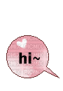 Hi Hallo - 免费动画 GIF