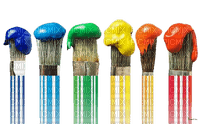 color brush pinceau de couleurs - PNG gratuit