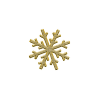 christmas noel snowflake gold - nemokama png
