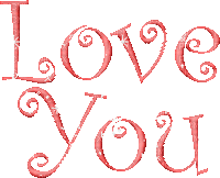 Love You.Text-Victoriabea - GIF animé gratuit