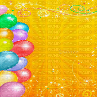 soave background animated birthday  yellow rainbow - Besplatni animirani GIF