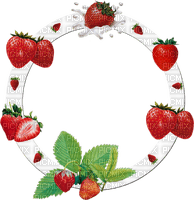 Strawberry Circle - png gratis