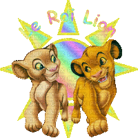 le roi lion - Animovaný GIF zadarmo