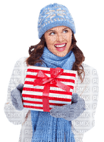 christmas noel woman femme frau - 免费PNG