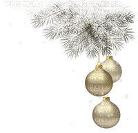 Christmas white god balls deco sunshine3 - besplatni png