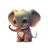 Elefant - Gratis animerad GIF