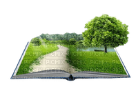 book,tree,nature - png gratis