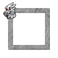 Small Silver Frame - Free animated GIF