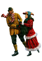 pareja  invierno navidad dubravka4 - PNG gratuit