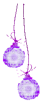 Ornaments.Lights.Purple.Animated - KittyKatLuv65 - Free animated GIF