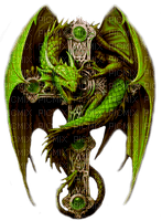 green dragon by nataliplus - Free PNG