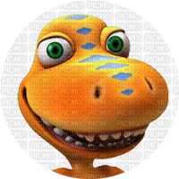 Kaz_Creations Cartoon Dinosaur - PNG gratuit