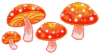 glowing mushrooms - png grátis