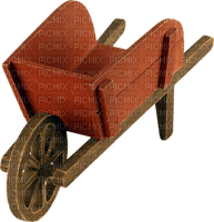 Kaz_Creations Wheel Barrow Wheelbarrow - PNG gratuit