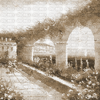 soave background animated vintage house terrace - 免费动画 GIF