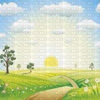 Sunny Field Background - PNG gratuit