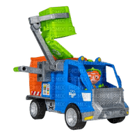 Blippi recycling truck toy - Free PNG