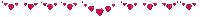 heart banner - GIF animado grátis