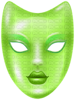 Máscara verde 1 - png ฟรี