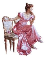 dama   en rosa dubravka4 - ücretsiz png