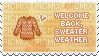 sweater weather stamp - GIF animé gratuit