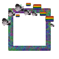 Small Rainbow Frame - 免费动画 GIF