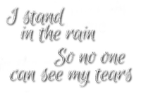 I stand in the rain 🏵asuna.yuuki🏵 - gratis png