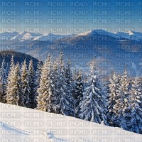 winter  background by nataliplus - PNG gratuit