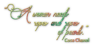 soave text pearl coco chanel pink green yellow - besplatni png