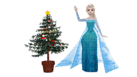 Elsa Frozen Christmas - gratis png