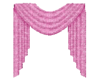 VanessaVallo _crea- pink drapery animated gif - GIF เคลื่อนไหวฟรี