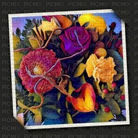 tausta, background, fleur - 免费PNG