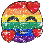 Glitter Pride emoji