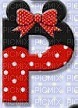 image encre lettre P Minnie Disney edited by me - PNG gratuit