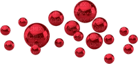 Kaz_Creations Deco Scrap Colours Red Balls - ilmainen png