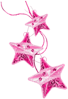 Stars.Ornaments.Pink - nemokama png