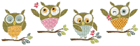 Kaz_Creations Owls Owl Birds Bird - GIF เคลื่อนไหวฟรี