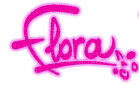 WinxClubFloraText - png grátis